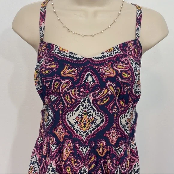 J. Crew Paisley Medallion Print Sundress - Picture 4 of 7